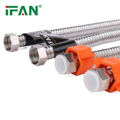 Alimentatore d&prime;acqua in acciaio inox resistente alle alte temperature e alle esplosioni IFON Tubo corrugato
