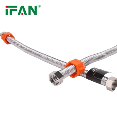 Alimentatore d&prime;acqua in acciaio inox resistente alle alte temperature e alle esplosioni IFON Tubo corrugato