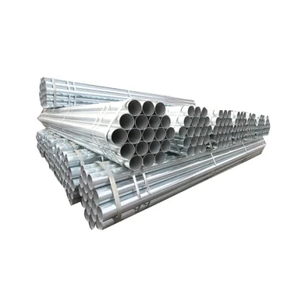 Tubi in acciaio rotondo Gi con rivestimento a caldo SGCC, Sgch, G550, DX51D, Dx52D, Tubo in acciaio inox/alluminio/carbonio/rame/lega Dx53D pre-galvanizzato