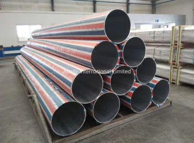 Tubo in alluminio estruso con diametro esterno di 600 mm per gruppi di comando isolati con gas HV&amp;EHV