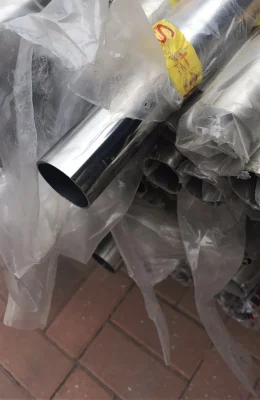 Tubi saldati tubi acciaio fornitori anticorrosione AISI 304 acciaio inox Tubo