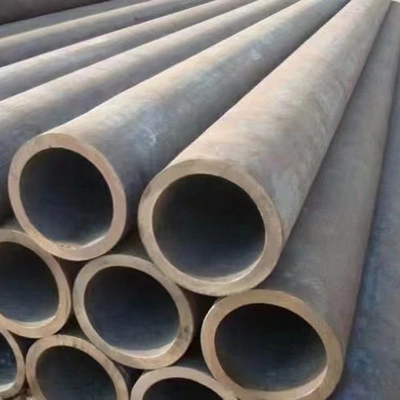 ASTM A36 A53 4130 42CrMo 15CrMo St37 C45 Sch40 A106 Tubo/tubo in acciaio al carbonio rotondo senza saldatura in lega per materiali da costruzione