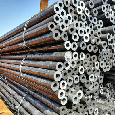 Tubo in acciaio al carbonio con diametro esterno di 95 mm, parete pesante in acciaio al carbonio Tubo in acciaio al carbonio zincato ERW saldato senza saldatura