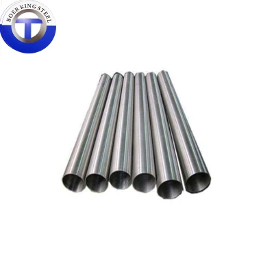 Tubo in lega di acciaio Q345A/B/C/42CrMo/15CrMo/13crmo44/12cr1MOV/P22/P91/P9 laminato a caldo senza saldatura in carbonio Tubo in acciaio