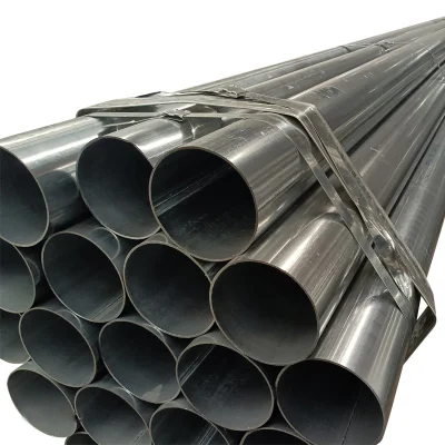 ASTM A53 DN15 DN25 DN30 zincato a caldo tubo rotondo Serra tubo
