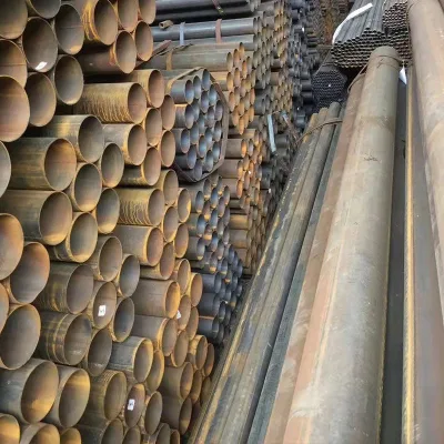 Tubo a perline saldato industriale in acciaio inox con pareti spesse Tubo