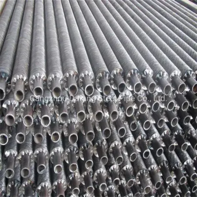 Tutti i tipi di scambiatore di calore scambiatore di calore olio tubi ad alette del radiatore/tubo alettato Tubo in acciaio inox con aletta in alluminio