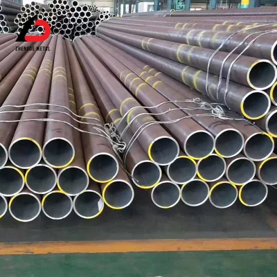 ASTM A106/A53/senza saldatura/galvanizzato/Nero/tondo tubo di giunzione in acciaio al carbonio