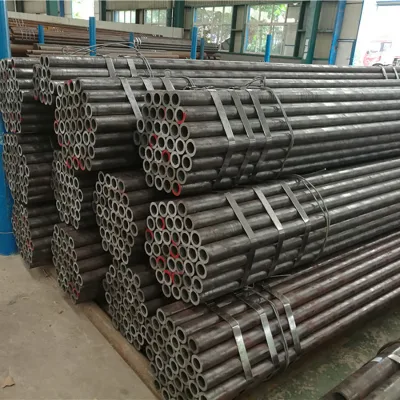 API5l GRB A106 Sch40 Sch80 trapano per caldaie a gas fluido Tubo tubo idraulico tubo EMT tubo nero ferro carbonio acciaio senza saldatura Tubo in acciaio