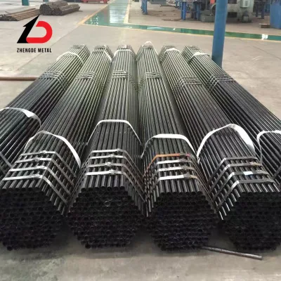 Stock ASTM A53 API 5L nero rotondo senza saldatura in carbonio Tubo in acciaio tubo di diametro piccolo 30CrMo AISI 4130 lega cromolosa Prezzo tubo in acciaio