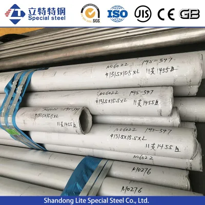Resistenza all&prime;ossidazione uso dell&prime;industria chimica Inconel718/625/600/N08811 Lega senza saldatura per tubi in nichel Tubo in acciaio
