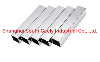 201/304/316/409/410/430/316L/304L tubi e tubi saldati in acciaio inox /lubrificati/rotondi/quadrati ASTM/JIS/AISI con Specchio/lucidati/spazzolati/N. 4/N. 8/8K