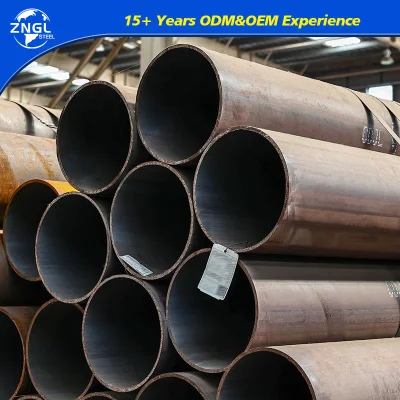 Tubi in acciaio al carbonio DN500 per tubo SS400 St37 per erogazione acqua Q235B/Q195/SS400/A36/A53 tubi in acciaio al carbonio senza saldatura dimensioni tubi in acciaio a basso tenore di carbonio