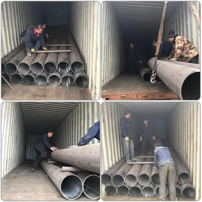 Alta qualità ASTM A106 A53 Sch40 Q235A Q235B Q345 8 mm 10mm API EMT fluido delicato acqua gas rotondo laminato a caldo Tubo in acciaio al carbonio