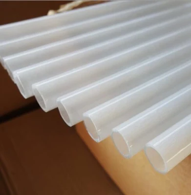 Elevata resistenza alle temperature tubo in vetro al quarzo traslucido manicotto in vetro al quarzo Tubi termici in vetro al quarzo bianco latte opaco