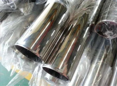 Tubi saldati tubi acciaio fornitori anticorrosione AISI 304 acciaio inox Tubo