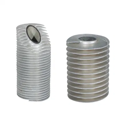 Lega di alluminio/acciaio inox/acciaio al carbonio/rame-nichel/titanio/ASTM 179 scambiatore di calore alettato /Finante /fin Tubo