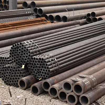Produttore cinese Q195 Q215 Q235B Q345b S235JR S355JR SS400 carbon Tubo in acciaio di alta qualità