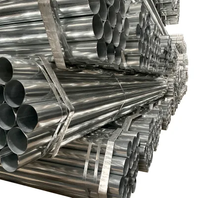 ASTM A53 DN15 DN25 DN30 zincato a caldo tubo rotondo Serra tubo