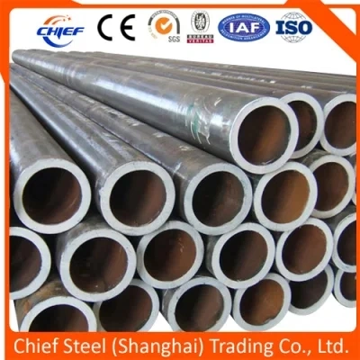 ASTM en BS GB JIS DIN DN500 carbonio di grandi dimensioni ASME B36.10 senza cuciture tubo e tubo in acciaio PE Sch40 / Sch80 / Sch160 Smls/tubi in lega/