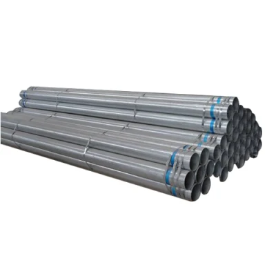 Cina Produttore materiale da costruzione processo filettato a caldo senza saldatura Gi Q195 Q235B rivestimento in zinco Z275 Z100 acciaio zincato tubo zincato Tubo rettangolare
