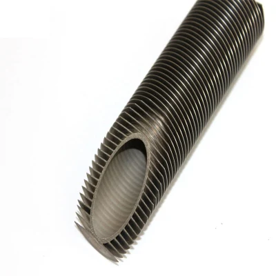 Fornitore Cina spirale ad alta frequenza L G H tipo saldato Scambiatore tubi ad alette incorporati in acciaio inox/rame/acciaio al carbonio Tubo alettato a caldo