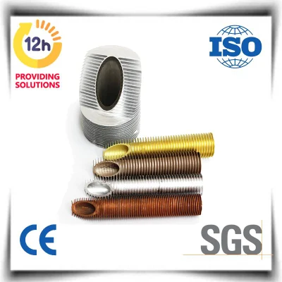 Produttori cinesi spirali L G H tipo saldato alluminio rame Scambiatore di calore alettato ad alette in acciaio legato tubo alettato per calore Scambiatore di calore/riscaldatore aria
