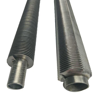 Fornitore Cina spirale ad alta frequenza L G H tipo saldato Scambiatore tubi ad alette incorporati in acciaio inox/rame/acciaio al carbonio Tubo alettato a caldo