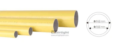 200 mm trasporto gas inerte aria compressa vuoto sicuro e durevole Tubo in lega di alluminio del compressore