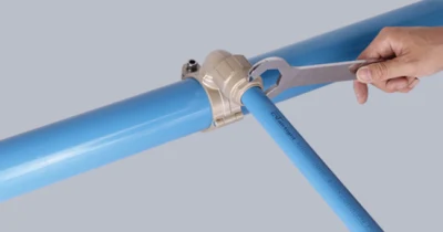 200 mm trasporto gas inerte aria compressa vuoto sicuro e durevole Tubo in lega di alluminio del compressore