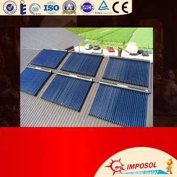 OEM serra sul tetto U tubo vuoto solare collettore termico