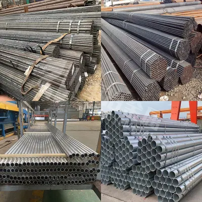 ASTM A36/A53/A106/A209/A213 quadrato/rettangolare/esagonale/ovale alluminio/galvanizzato/inox A269/A519/A501/304 saldato di precisione rotondo in carbonio senza saldatura Tubo in acciaio