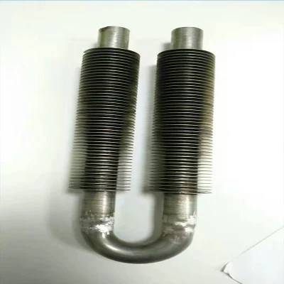 Fabbrica Cinese Personalizzazione caldaia tubo alettato estruso incorporato spirale G/L/LL/Kl tubo ad alette, tubo ad alette in alluminio tubo scambiatore di calore in rame