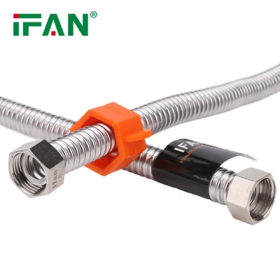 Alimentatore d&prime;acqua in acciaio inox resistente alle alte temperature e alle esplosioni IFON Tubo corrugato