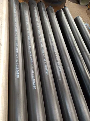 Tubo senza saldatura in acciaio legato, ASTM A335 P1, P5, P9, P11, P12, P22, P91 / T5, T9, T11, T22, T91