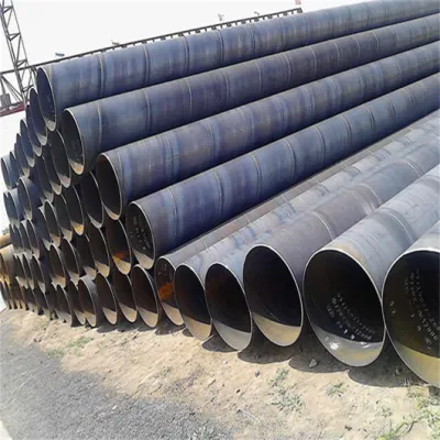Sega SSAW per olio e gas ERW DIN 2458 St37.2/ St52.3 API-5L Line rivestimento tubazioni in acciaio al carbonio saldatura a spirale anticorrosione Elicoidale