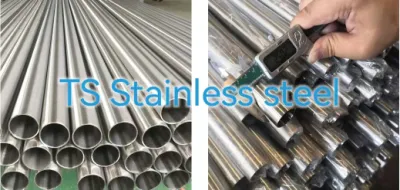 Cina fabbrica High Strength Vendita calda SS tubo 201 304 Tubo in acciaio inox 304L saldato/alluminio/carbonio/zincato/lega