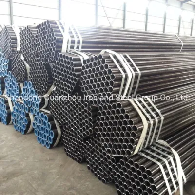 Fornitori di tubi in acciaio API 5L ASTM A106 A53 Q195 Q215 Q235B 1045 Sch40 Sch80 laminato a caldo in carbonio saldato o senza saldatura Tubo in acciaio MS CS Prezzo tubo senza saldatura