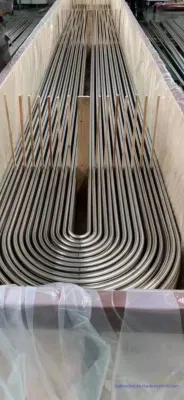  Tubi di piegatura a U in acciaio inox/lega di nichel/tubo caldaia/calore tubo a U Tubo scambiatore
