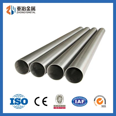  Produttore lega ti-6al-4V TC4/TC5 saldata senza saldatura tondo Ta0/TA1/Ta2/ta3/TA4 Aviation Titanium Tubo