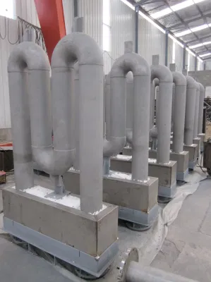 Tubi di riscaldamento per il gas di colata in lega centrifuga termoresistente