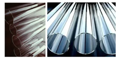 Provette in vetro borosilicato ad alta temperatura di grande diametro