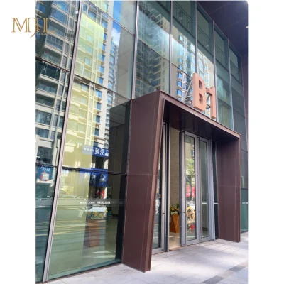 Lusso High-Rise senza giunture facciate in vetro Prezzo Lowe riflettente vetro moderno Sistema a parete