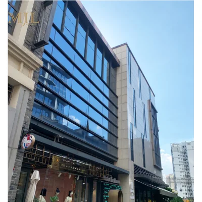 Lusso High-Rise senza giunture facciate in vetro Prezzo Lowe riflettente vetro moderno Sistema a parete