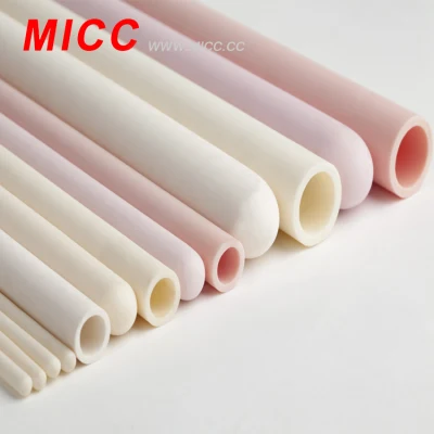 Stabilimento MICC fornito Al2O3 industriale ad alta temperatura 99.5% 95% Alto Tubo di protezione in ceramica di purezza