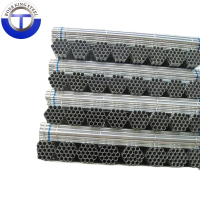Prezzo di fabbrica 2mm 3mm acciaio al carbonio zincato tubo saldato DN50 DN65 tubo in acciaio zincato per ponteggi
