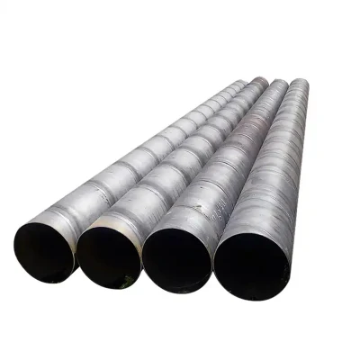 Fornitore cinese materiali per costruzioni trattamento semplice rifinito carbonio sommerso a spirale Tubo per saldatura ad arco St37-2 S355 16mn acciaio saldato per industria chimica Tubo