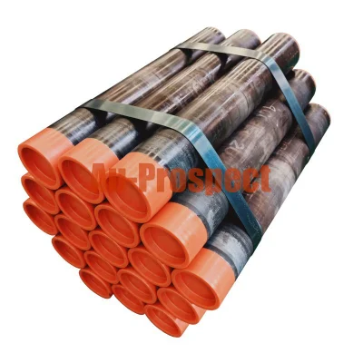 Dcdma acciaio ad alta lega B N H P collaudato Prospezione geologica Wireline asta/tubo di perforazione con trattamento termico per carbone/ore/combustibile Perforazione su ghiaccio/strada/ponte