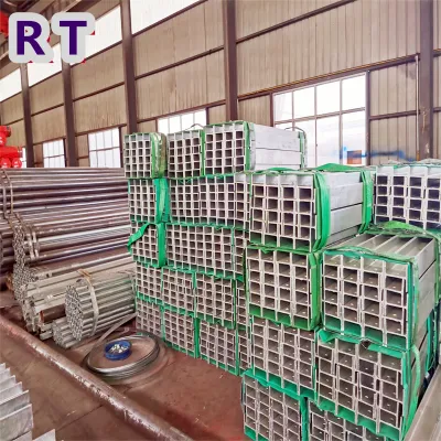 Tubi in acciaio rettangolari laminati a caldo fabbrica di alta qualità ferro quadrato Tubo