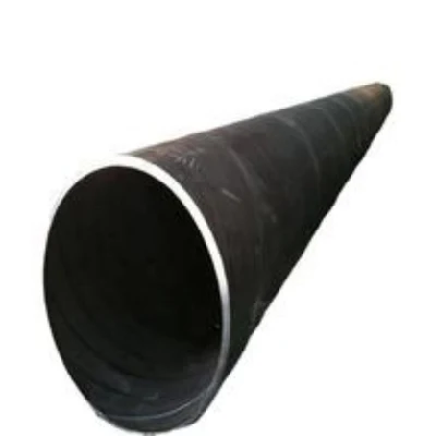  Tubo e tubo in acciaio al carbonio ASTM API 5L GRB LSAW Verniciato nero per la costruzione di condotte di erogazione di petrolio e gas